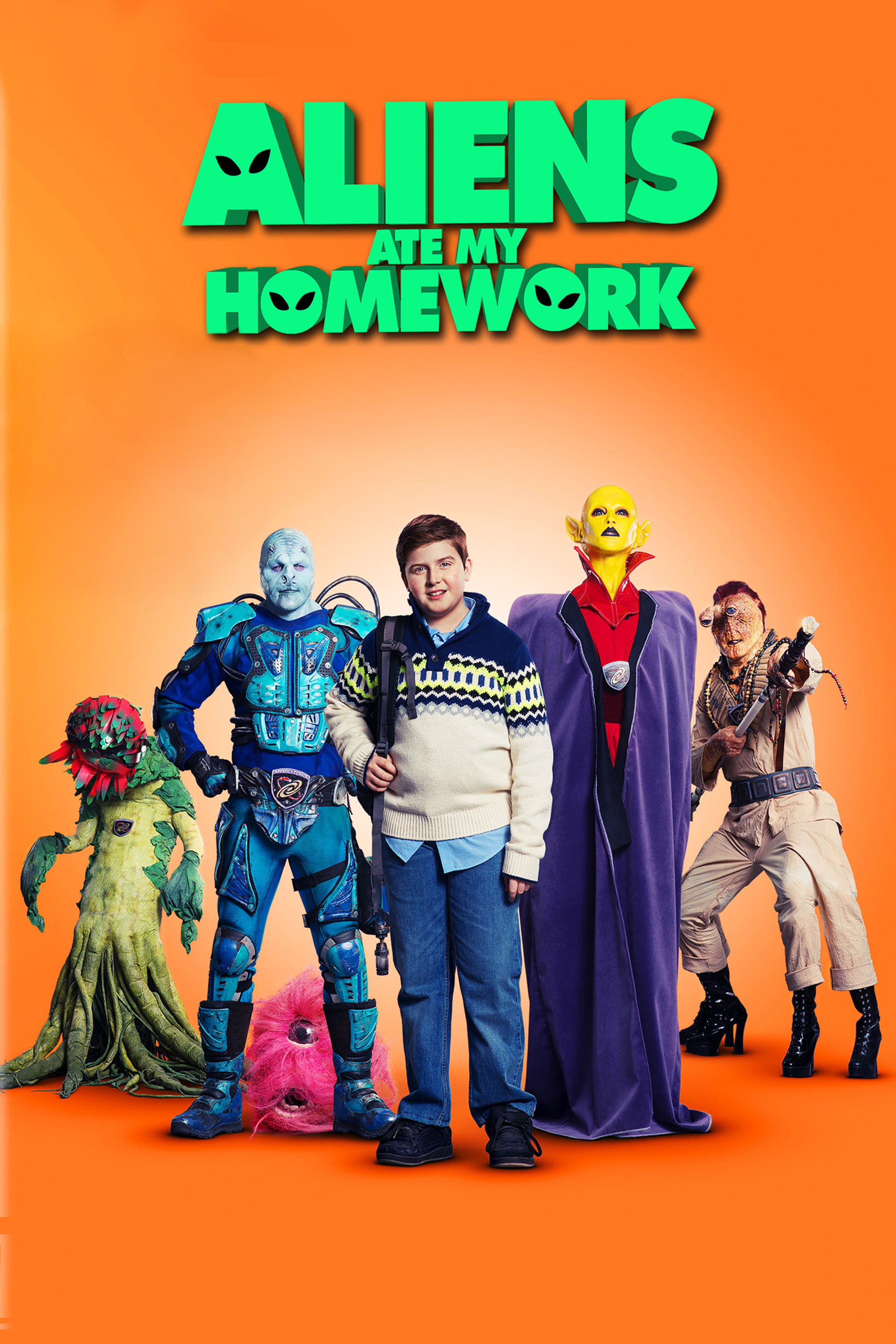 Постер Aliens Ate My Homework